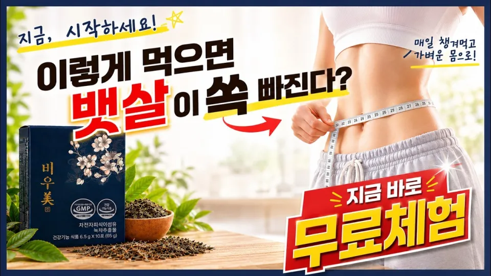 다이어트보조제란 무엇이며 비우미진은 어떻게 도움이 되나요